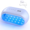 LET'S RESIN UV Light Advanced,Two-Sided Longer time Setting(2m,3m,5m) UV Resin Light with 36 LED Bea