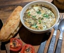 Cocottes Eggs Blue Cheese