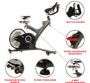 exercise bike features