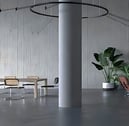 Lámpara colgante CRONEK Aro de diseño circular suspendida, ideal para grandes espacios modernos o comedores