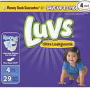 Luvs Ultra Leakguards – Best for Overnight Protection