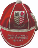 Randalstown Rugby 150 caps Honours Cap