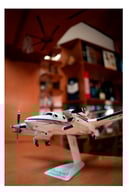photography of a plane toy