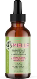  Mielle Organics Rosemary Mint Scalp & Hair Strengthening Oil for All Hair Types, 2 Ounce