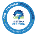 Registro ativo no Conselho Regional de Química (CRQ), assegurando a qualificação técnica e conformid