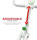 Row and ride exercise machine