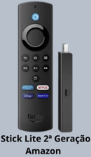 Fire TV Stick Lite | Streaming em Full HD com Alexa | Com Controle Remoto Lite por Voz com Alexa 