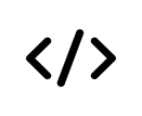 Icon image depicting web development.