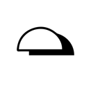 Ilustracion de semicirculo