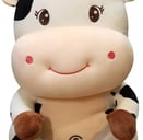 Babique Cow Smiley Plush Soft Toy Cute Kids Animal Home Decor (₹299)