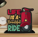 Beautiful Ride Quotes Table Decor For Office Desk Showpiece (₹218)