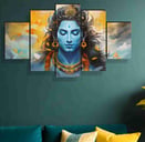 SAF Shiva Paintings For Wall Decoration - Set Of Five (₹197)