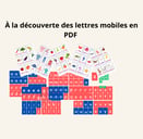 lettre mobile minuscule montessorie