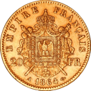 prix louis d'or napoleon iii revers