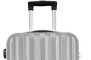 Mala de Bordo ABS 4 Rodas Adventure Fortt Prata - MAB01-PR