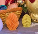 Osterdekoration mit 3D gedruckten Ostereiern