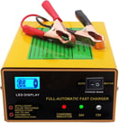 Etrogo Pulse Intelligent Charger 5 Stage 1A-15A Auto Stop Charging Function with Bar LED Screen for 