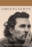 Greenlights book cover by Matthew McConaughey, bestselling memoir gift for men
