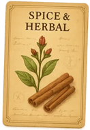 spice & herb cabinet card
