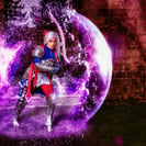 Cosplay de Diana Battle Queen avec bouclier.