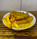 Peixe a milanesa
