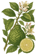 bergamot illustration