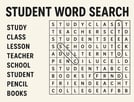 Student  Word Search 