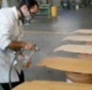 a man in a white coat and a white coat
