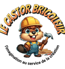 logo le castor bricoleur