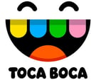 Toca Boca Logo - smile with rainbow teeth