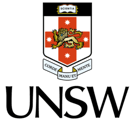 UNSW logo, leading research and education, top Australian university.