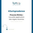 un visuel indiquant une jurisprudence