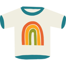 Exciting and colorful illustration merch