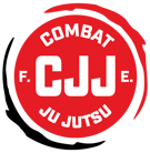 Logotipo oficial de la Federación Española de Combat Ju Jutsu. Principal organización difusura del CJJ en España.
