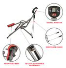 row and ride exercise machine