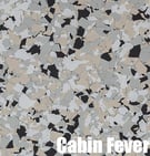 cabin fever epoxy flakes