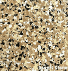 desert storm epoxy flakes