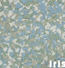 iris epoxy flakes
