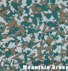 mountain green epoxy flakes