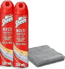 a couple of sprays and a cleaning cloth