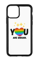 a rainbow heart shaped rainbow - shaped phone case