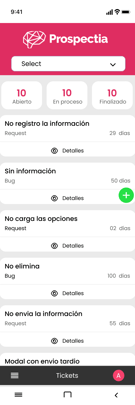 Sistema de ticket - CRM