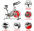 Exercise bike features