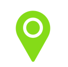 A green pinpoint over Oaxaca