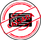 Imagem de uma carteira de habilitação com o carimbo de cassada.