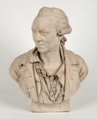 Busto do musico e jogador de xadrez Philidor