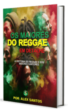 LIVRO OS MAIORES DO REGGAE, POR ALEX SANTOS