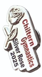 Chiltern Rose Pin Badge 2025