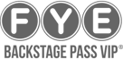 FYE Backstage Pass VIP Logo