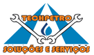 Logotipo da Techpetro Soluções e Serviços, especializada em estanqueidade, bombas de gasolina